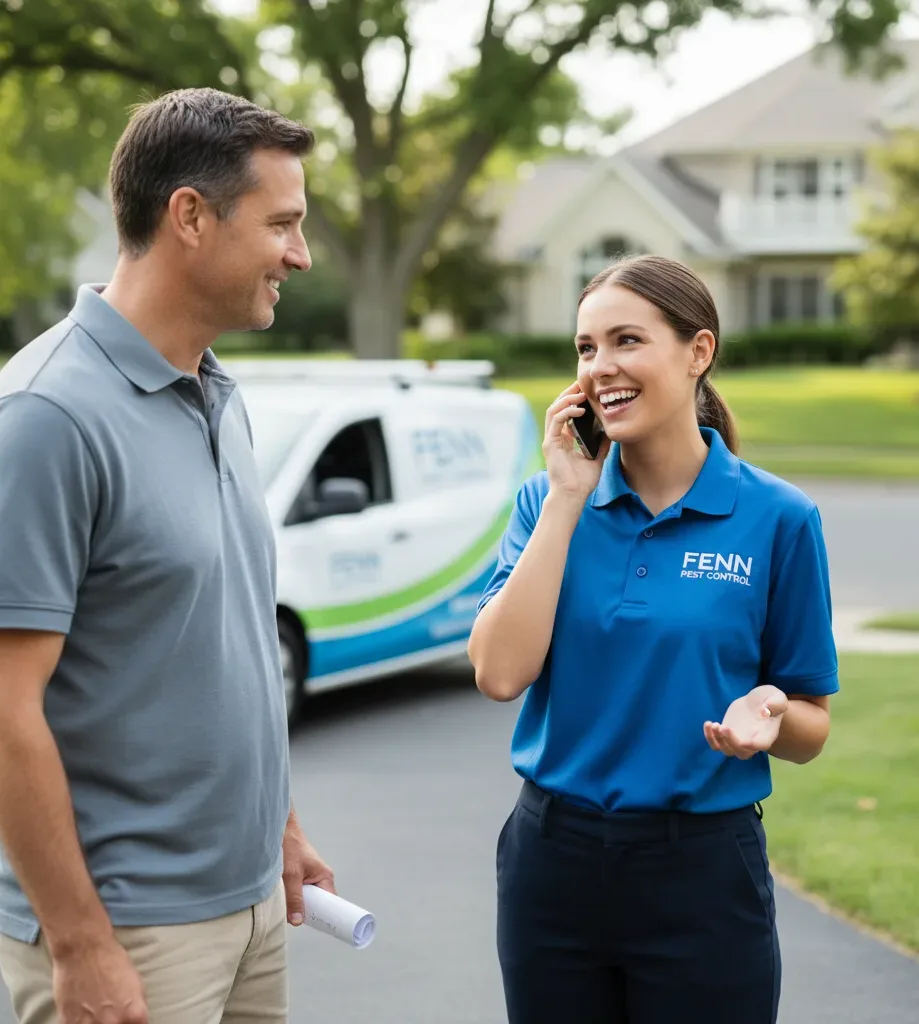 Fenn Pest Control customer support in Bartonsville